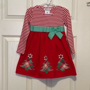 Toddler Girl's Bonnie Jean Christmas Dress